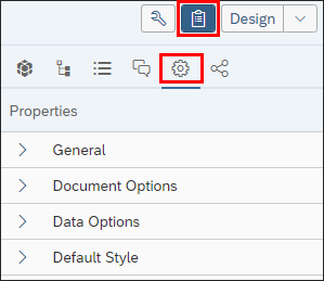 document properties