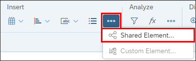 share element toolbar